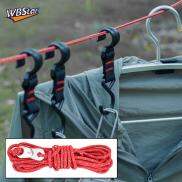 WBStar 2 Chiếc Dây Gió Có Khóa Điều Chỉnh Để Cắm Trại Lều Ngoài Trời Ba Lô