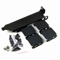 1 Set Dual Fan Mount Rack PCI Slot Bracket for video card 3x 8cm / 9cm fan Graphics Cards