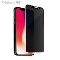 full cover anti-glare tempered glass screen protector for iPhoneX black anti-peep privacy screen film for iPhoneX