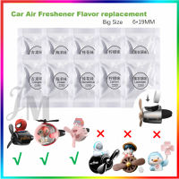 5PCS Big Car Air Freshener Flavor Replacement size 6*19mm Car Vent Perfume Refill for Bear Pilot Perfume Diffuser