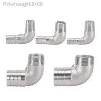 1/4＂3/8＂1/2＂3/4＂1＂1－1-1/4＂BSP Male 6 8 10 12 15 20 25 32mm Hose Barb Elbow 90 Degree 304 Stainless Steel Pipe Fitting Connector