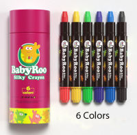 สีเทียนปลอดสารพิษสำหรับเด็ก Joan Miro Baby Roo Silky Crayon