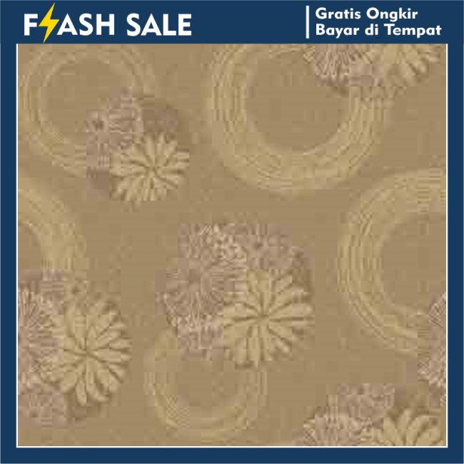 Wallpaper Dinding Minimalis Motif Lingkaran Hitam Putih | Lazada Indonesia