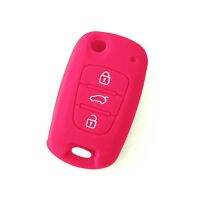 lujie BBQ FUKA 3 Button Keyless Protector Silicone Case For Kia Smart Key 3 Button Sportage Remote Holder