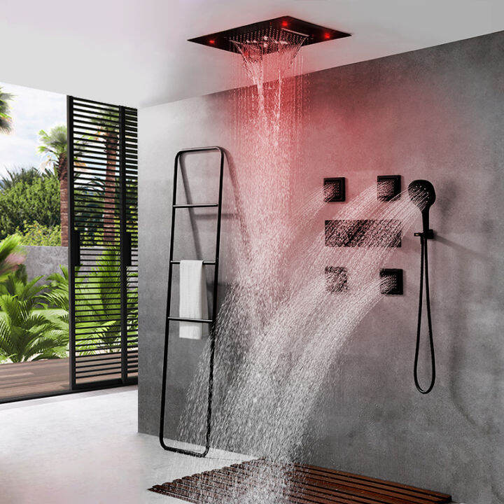 Germany Kaishen concealed shower set thermostatic embedded wall hidden
