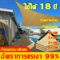 ส้ม สแลนกันแดด ผ้าใบกันแดด ผ้ากรองแสง กรอง 90％ บังแดด ขนาด 2×2m 2×4m 3×5m ใช้ได้ 10 ปี สามารถใช้ในการเกษตร การค้า อุตสาหกรรม ครอบครัว กันแดดรถยนต์ และที่อื่นๆ