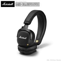 มาพร้อมส่งหูฟังบลูทูธไร้สาย Marshallปาด,หูฟังเพลงแบบสวมศีรษะพับได้หูฟังเพลงแบบเบสลึกโลหะป๊อปกีฬา