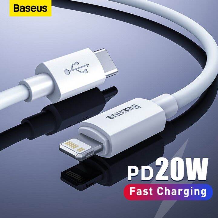 baseus-usb-c-สายสำหรับ-iphone-14-13-12-11-pro-max-pd-ชาร์จ-usb-เร็ว-usb-c-ไปยังสายไลต์นิ่งสายชาร์จสายสำหรับ-iphone-usb-ชนิด-c