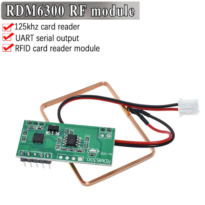 rfid-rdm6300-uart-เอาท์พุต125กิโลเฮิรตซ์ระบบควบคุมการเข้าถึงโมดูลเครื่องอ่านบัตร-arduino