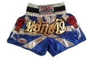 กางเกงมวย Yokkao Thai Boxing Shorts - Muay Thai Star Antonia - Blue