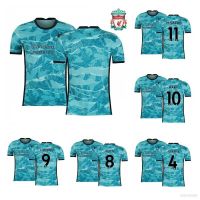 JS 2020-2021 Liverpool Away Football Jersey Virgil Keita Firmino Mane Salah Loose Sport TShirt Tops Soccer Jersey SJ