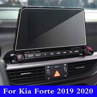 [HOT TALQQQWWEGE 583]หน้าจอกระจกเทมเปอร์ระบบนำทาง GPS ฟิล์มกันรอยสำหรับ Kia Forte 2019 2020ระบบสัมผัสสติกเกอร์ภายในรถยนต์หน้าจอ