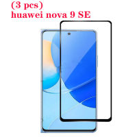 (3ชิ้น) สำหรับ Huawei Nova 9SE 8i 7i Y70 Plus Nova 10 SE 9 7 7i 7SE 6SE 8 8i Y7ฟิล์มกระจกนิรภัยแบบเต็มจอภาพ2019