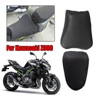 Motorcycle Accessories Parts Rear Seat Cowl Cushion Pad Cover Net 3D Mesh Waterproof Protector For Kawasaki Z900 Z 900 Z1000