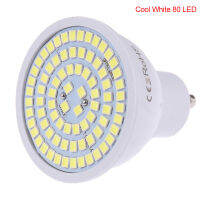 Xuyongming หลอดสปอร์ตไลท์ LED 48 60 80LED GU10หลอดไฟก้อน LED แบบ SMD สว่างพิเศษ2835