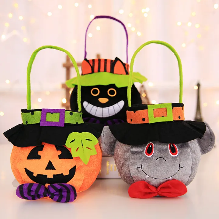 candy-begging-for-candy-handbag-hooded-ghost-festival-payment-halloween-children-cornucopia