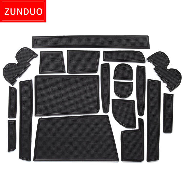 zunduo-non-slip-gate-slot-cup-pad-for-toyota-voxynoah-70-zrr7-gw-2007-2013-car-accessories-anti-slip-mat-rubber-door-mats