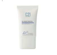 C21 ครีมกันแดดหน้านุ่ม เบอร์ 8  SPF 50 PA+++