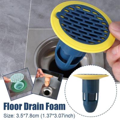 Bath Shower Floor Drain Strainer Cover Plug Trap Silicone Anti-odor Sink Bathroom Water Drain Filter Insect Prevention Deodorant  by Hs2023