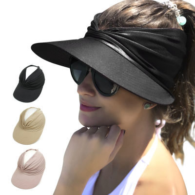 หมวกกันแดดชายหาดสำหรับผู้หญิงในฤดูใบไม้ผลิและหมวกหน้าร้อน Bsy1หมวกว่างเปล่ากีฬากลางแจ้งของหมวกกันแดดผู้หญิง