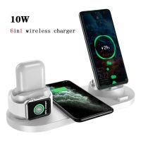 Upgraded 15W Qi Fast Wireless Charger Stand For iPhone 11 XR X Apple Watch Foldable Charging Dock Station for Airpods Pro iWatch