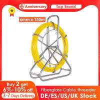 ขายร้อน130M Kabel Serat Kaca Pita Ikan AT Kinerja Lentur Kuat Alat Pembaca Gulungan 6MM 425FT Alat Penarik Pita Ikan Rodder คุณภาพสูง