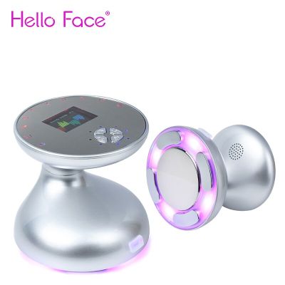 3 In 1 Ultrasonic Cavitation Slimming Machine Multifunctional Home Use Fat Burn Device RF Face Lift Massager