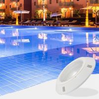 LED Swimming Pool Light IP68 Color Changing AC12V White Led Underwater Lamps Outdoor ABS Fountain Lamp RGB Colorful Pond Lights