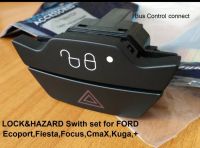 สวิทซ์ central lock และไฟจอด Hazard light สำหรับ FORD FIESTA, ECOSPORT, FOCUS,