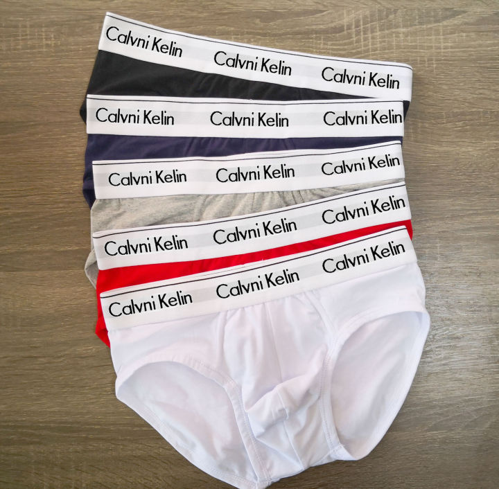 CVKN White Garter Men Cotton Plain Briefs Man Underwear | Lazada PH