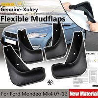 Set Molded Mud Flaps Fit For Ford Mondeo Mk4 2007-2012 Mudflaps Splash Guards Front Rear Mudguards Fender 2008 2009 2010 2011