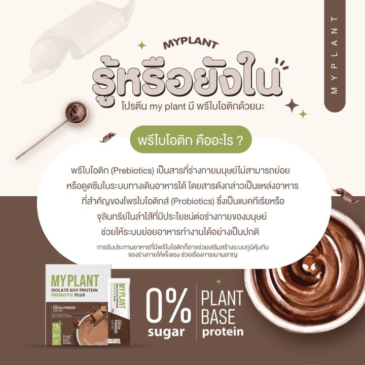 เวย์โปรตีย-my-plan-โปรตีนพืชนวัตกรรมใหม่-โพสไบโอติก-ฟรีแก้วเช็ค-เจ้าเดียวในไทย-ส่งฟรี-ของแท้100