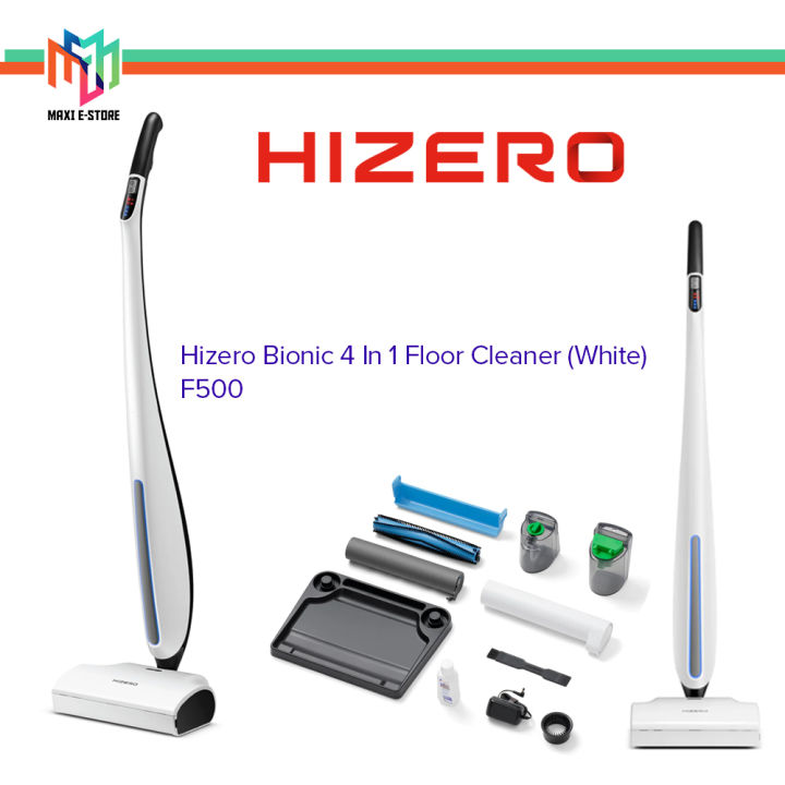 Hizero F500 Bionic 4 in 1 Floor Cleaner (White) - F500 | Lazada