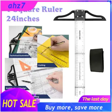 Shop T Square Ruler 24 Inch Detachable with great discounts and prices  online - Nov 2023