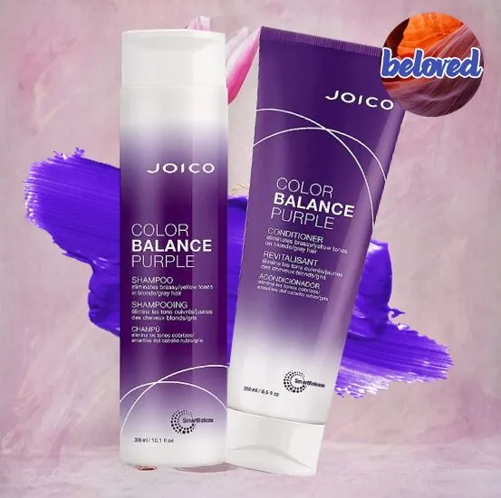 Joico Color Balance Purple Shampoo/Conditioner 300/250 ml แชมพู ครีมนวด