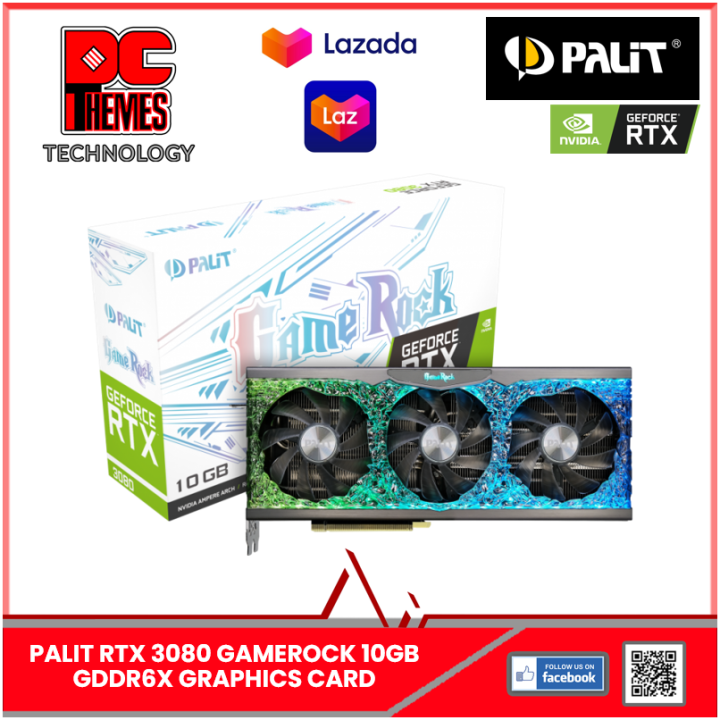 Palit Rtx 3080 Gamerock 10gb Gddr6x Graphics Card Lazada Singapore