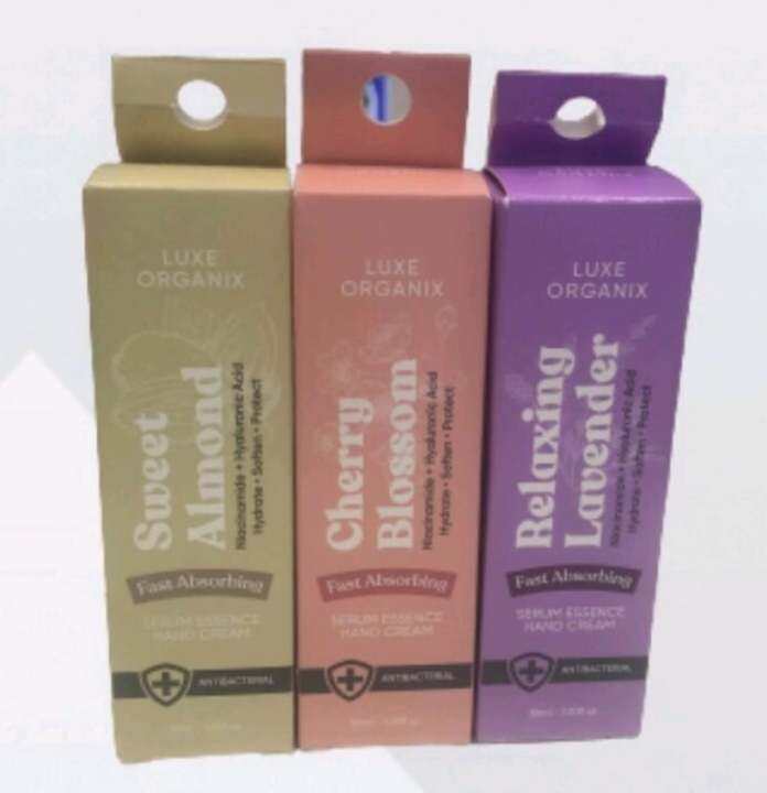 LUXE ORGANIX Serum Essence Hand Cream 30ml Lazada PH
