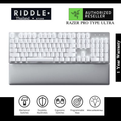 (คีย์บอร์ดไร้สาย) Razer Pro Type Ultra Wireless Mechanical Keyboard (EN) ของแท้ 100% ➤ประกันต่างประเทศ 2 ปี