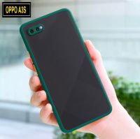 [พร้อมส่งจากไทย] Case OPPO A3S เคสกันกระแทก ปุ่มสีผิวด้าน กันรอยกล้อง ขอบนิ่มหลังแข็ง เคส Oppo A3s