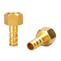 Pneumatic Connector PCF Pagoda Brass Pipe Connector6/8/10/12/14/16MM Hose Barb Tail 1/8 quot;3/8 quot; 1/4 quot;BSP Gas Pipe Water Gas Adapte