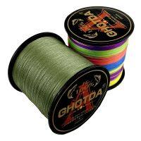 [HUYE Outdoor Store] GHUYE Outdoor StoreDA 300เมตร100เมตรสายการประมง4เส้น10 80LB ถัก100 PE M Ultifilament ทนทานนุ่มนวลลอยลวด P Esca