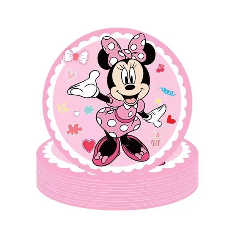 Fournitures de fête d'anniversaire Minnie Mouse, bannière