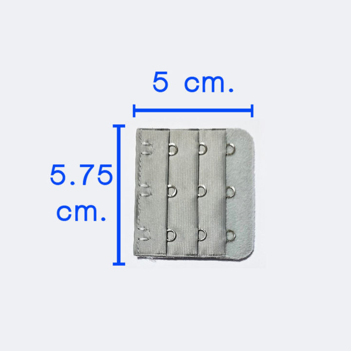 ตะขอเสื้อใน-3-แถว-สีเทา-3-ชิ้น-nbsp-ตะขอต่อสายเสื้อใน-ตะขอเสริมยกทรง-ตะขอเสริมเสื้อใน