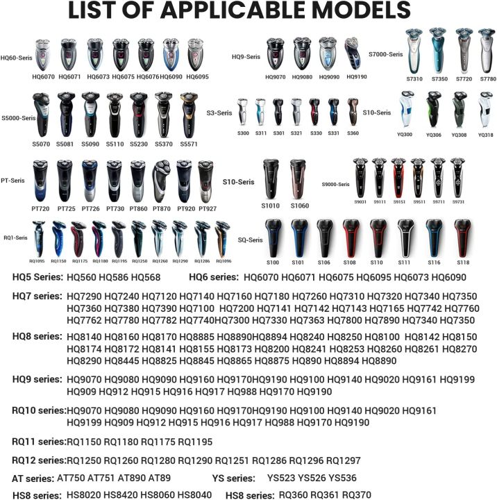 เครื่องโกนหนวด15v-สายชาร์จเหมาะสำหรับฟิลิปส์-norelco-hq8505-9000-7000-5000ชุด3000-mg7750-mg7790เครื่องโกนหนวดไฟฟ้า-aquatec-arcitec
