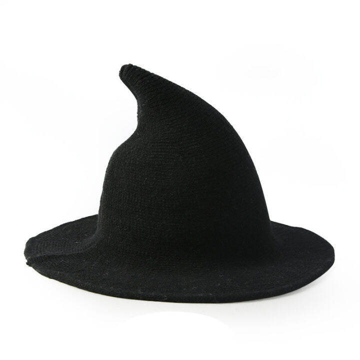 autumn-winter-women-hats-hot-popular-halloween-hat-witch-hat-magician-witch-hat-wool-wizard-hat-ac2109