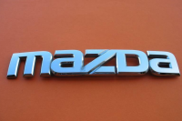 โลโก้มาสด้า ติดด้านหลังรถ 06 07 08 09 10 MAZDA 5 MAZDA5 REAR GATE TRUNK LID EMBLEM