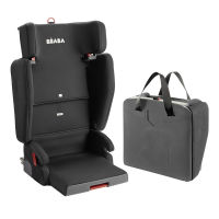 BEABA คาร์ซีทพับได้ Purseat fix Group 2&amp;3 V1 Isofix - Black