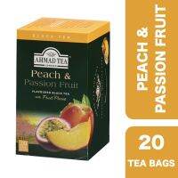 New arrival?? ( x 1 ชิ้น) ?Ahmad Tea London Peach &amp; Passion Fruit 20 bags ++ อาห์หมัด ทีลอนดอน พีช &amp; เสาวรส 20 ถุง