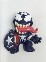 Funko Mystery Mini Marvel Venom [ ขนาดประมาณ 2 นิ้ว ] - Venomized Captain America