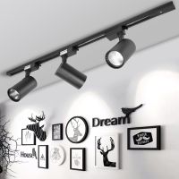 【CW】 LED Track Light COB Spot Lamp Rail Spotlight 12W 20W 30W 40W Indoor Lighting Spots Wall for Clothing Store shop